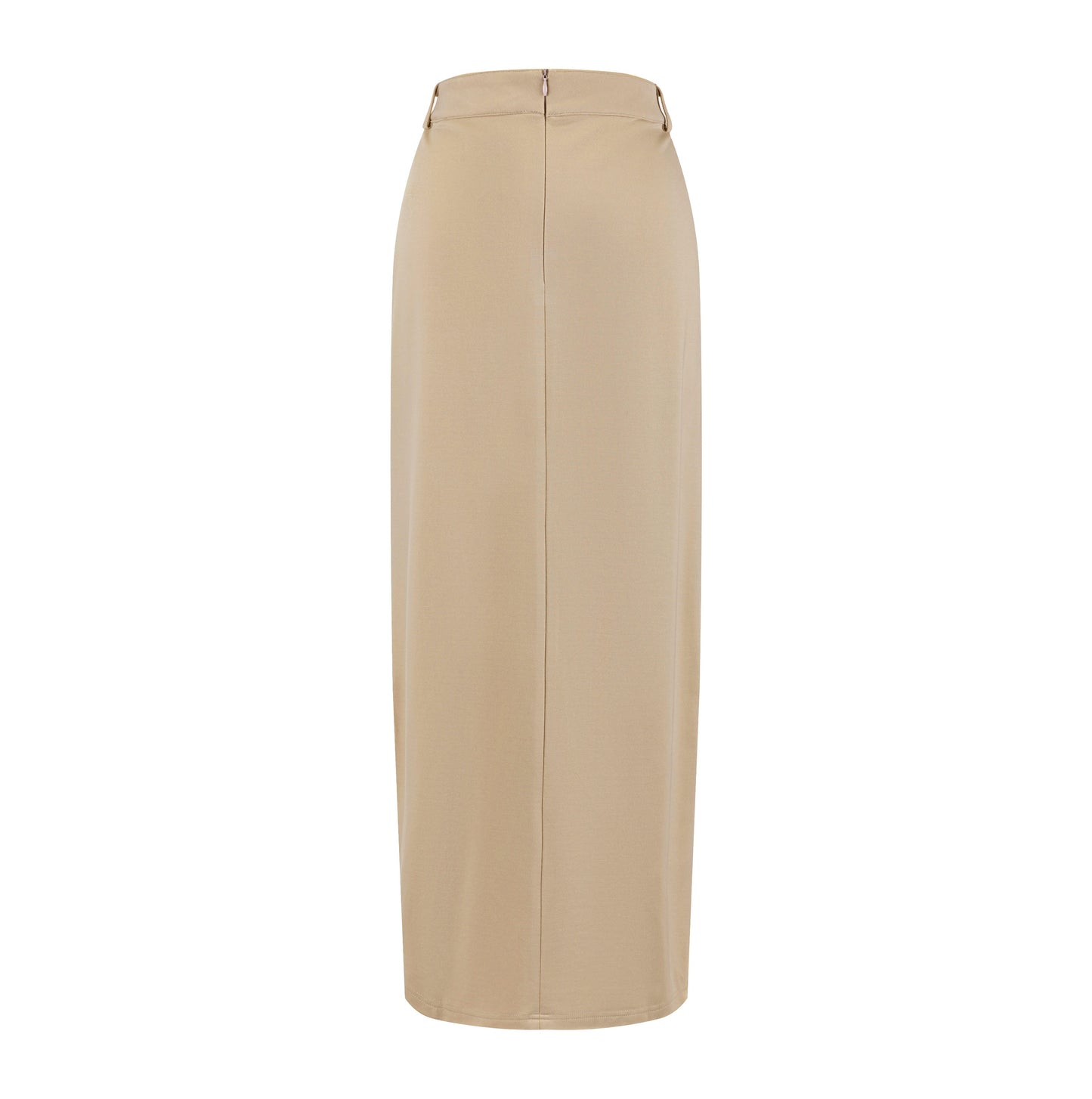 Piped Paneled Skirt - Sand