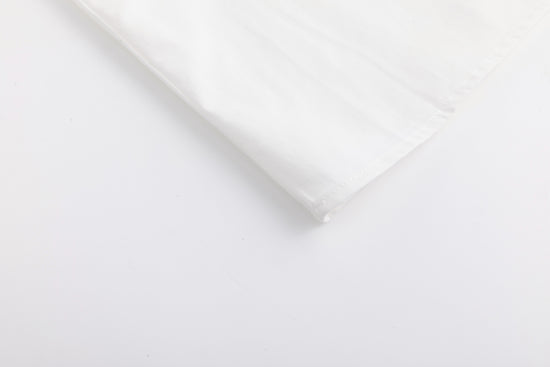 Cotton Skirt With Embroidered Waistband - Ivory