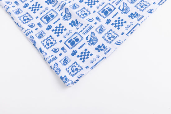 Retro T Shirt - Blue