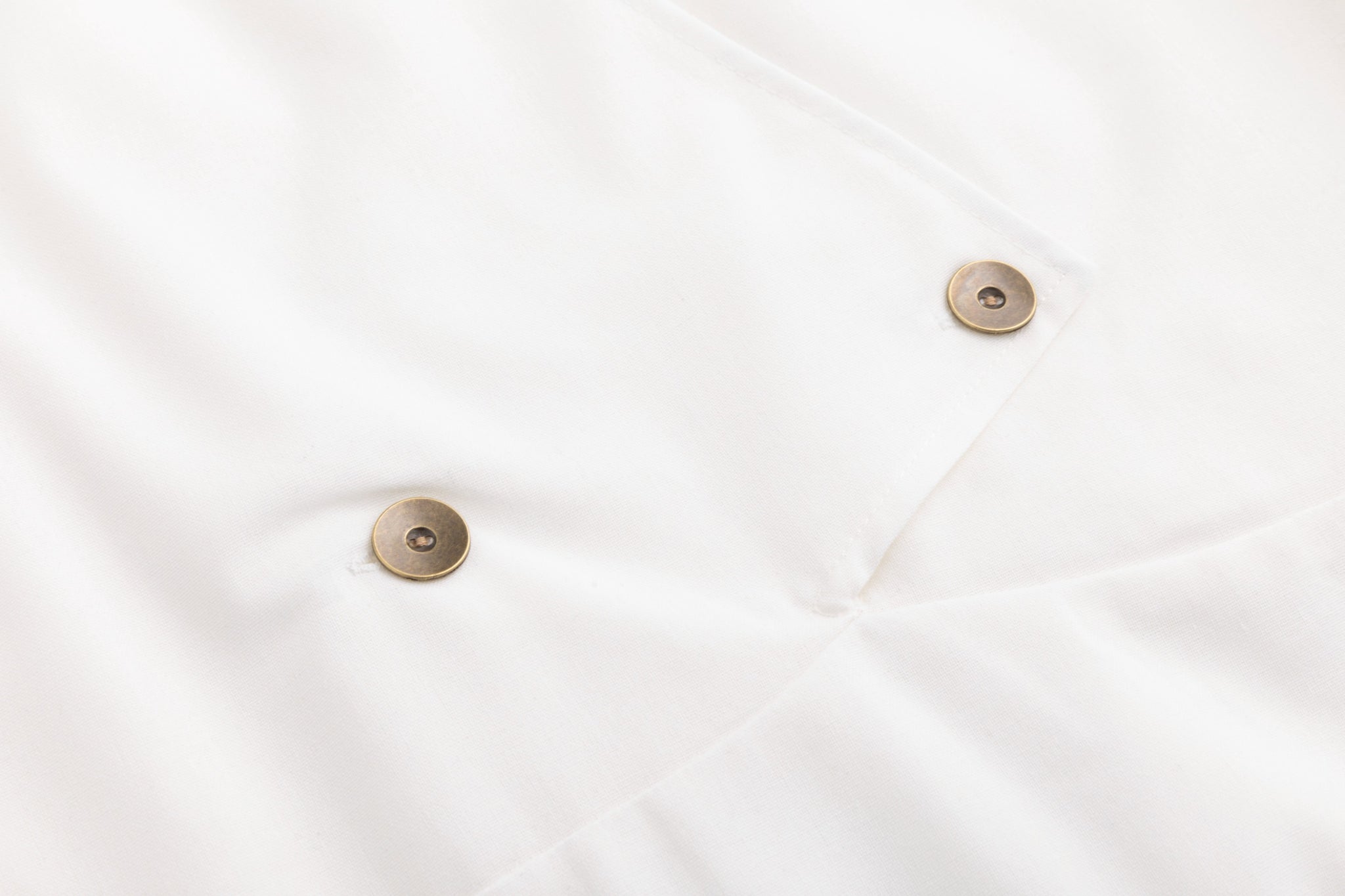 Solid White Wrap Jumper