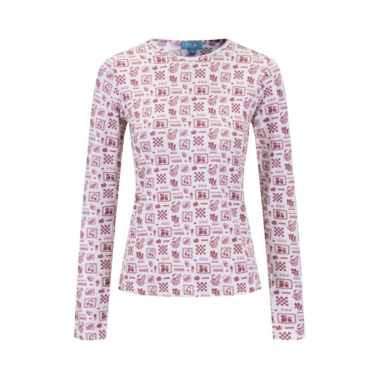 Retro T Shirt - Rust