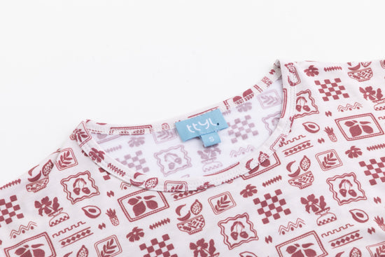 Retro T Shirt - Rust