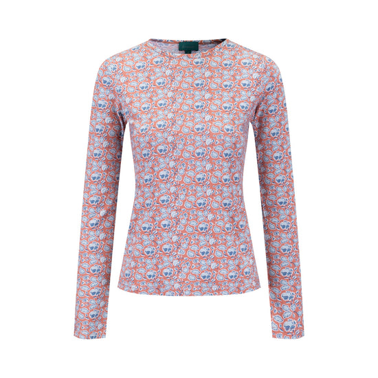 Terracotta Floral Tee