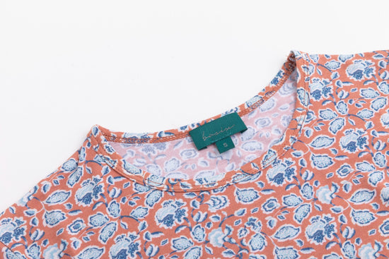 Terracotta Floral Tee