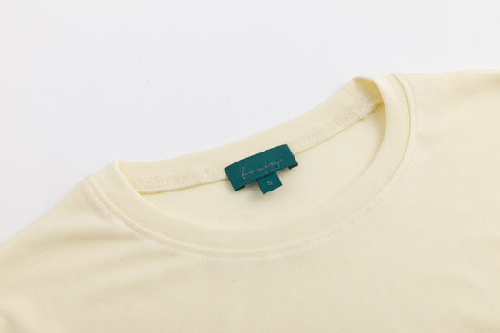 Oversized Tee - Butter Yellow