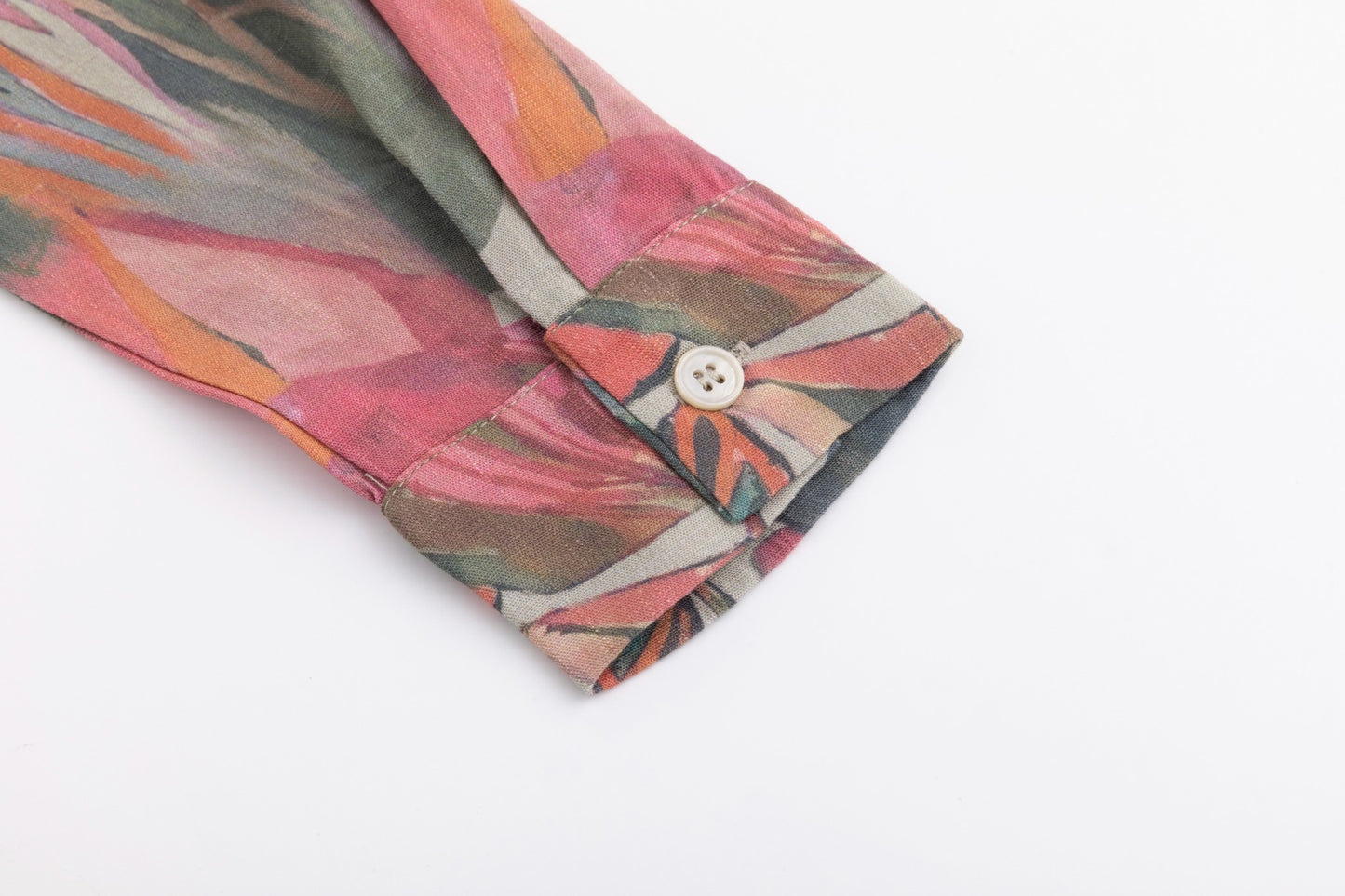 Watercolor Linen Blouse