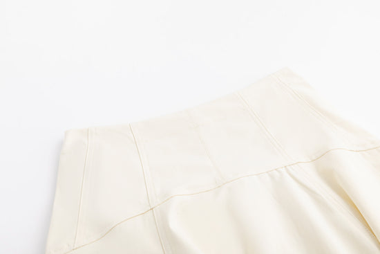 Yoke Skirt - Cream