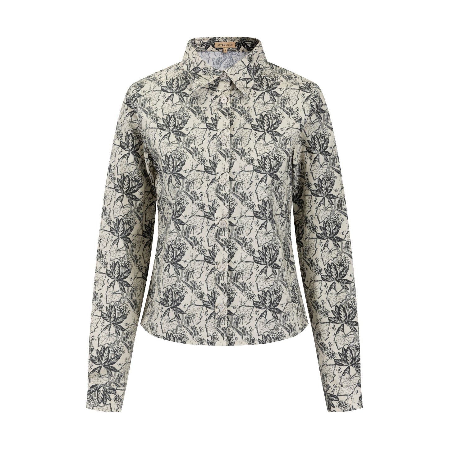 Hawaiian Blouse - Black