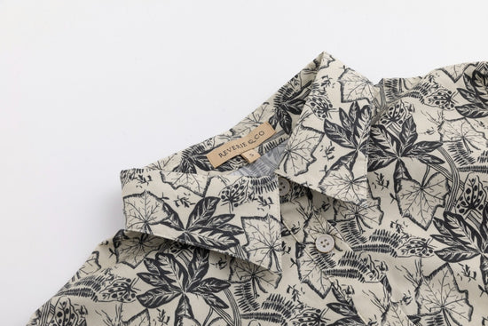 Hawaiian Blouse - Black