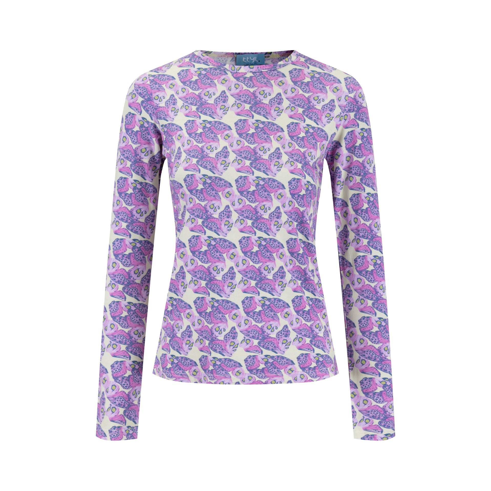 Purple Butterfly Tee Shirt