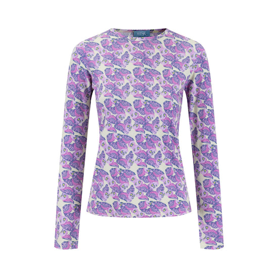 Purple Butterfly Tee Shirt