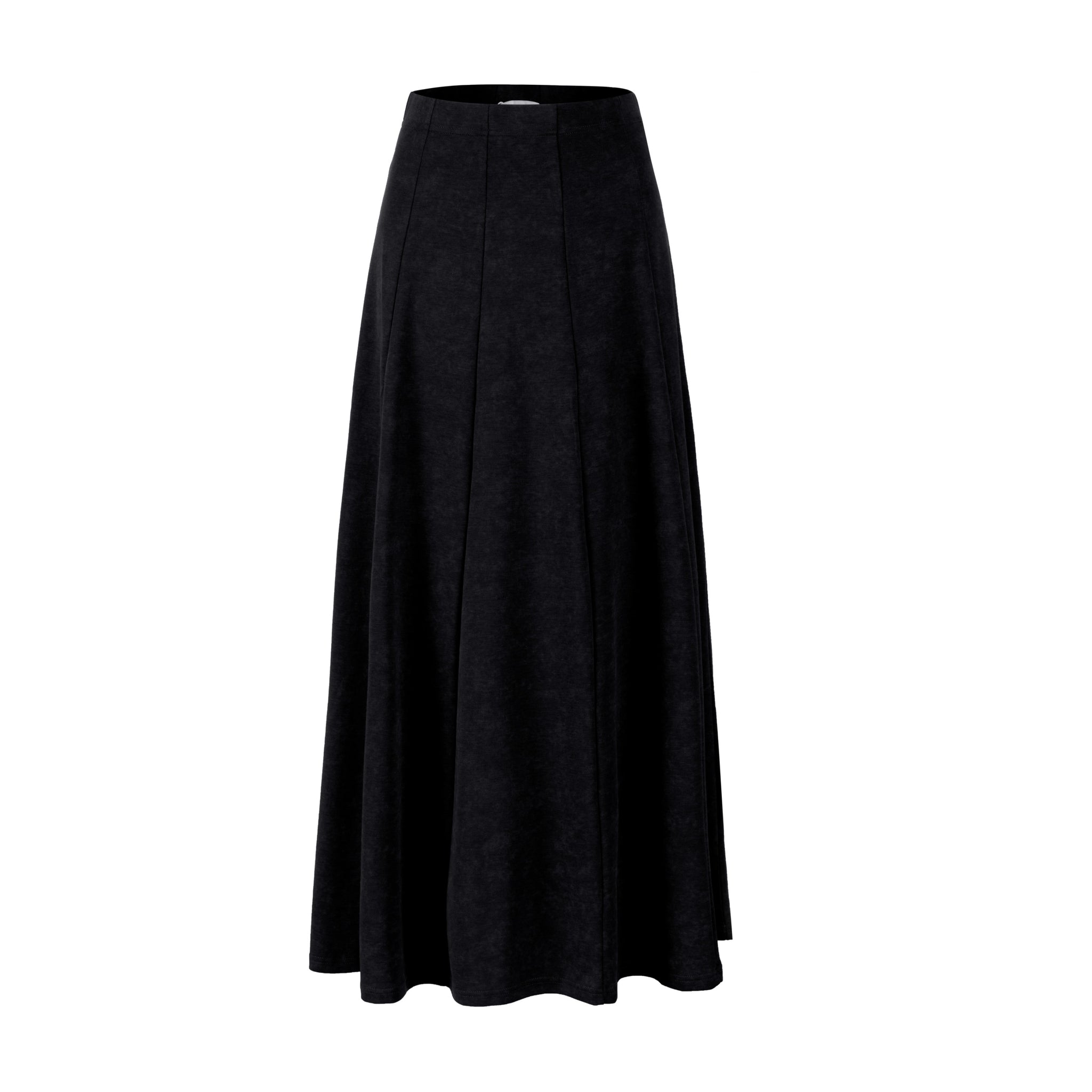 Panelled Skirt - Black Wash