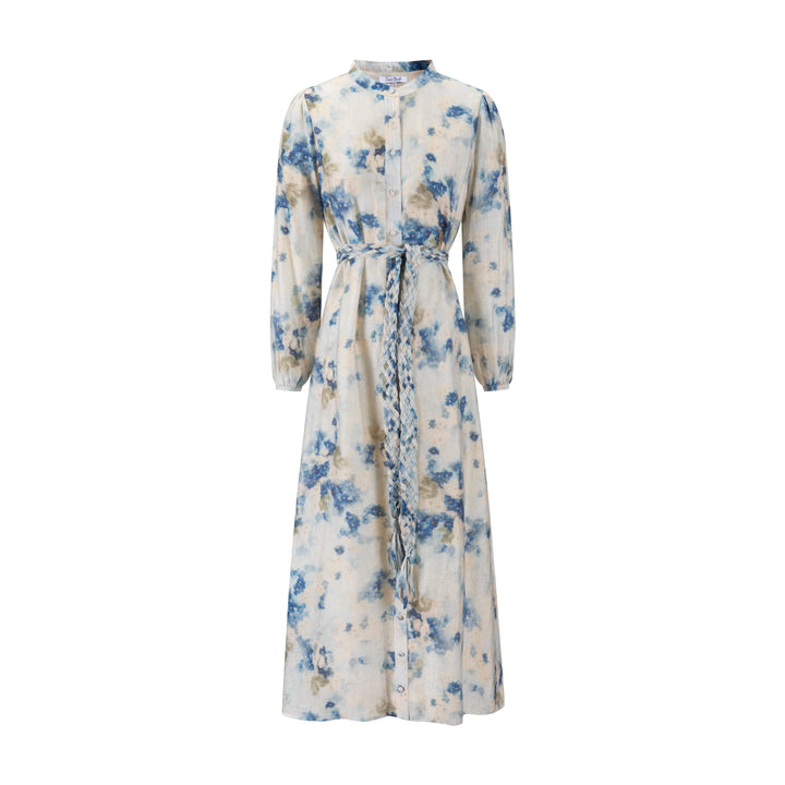 Cream Dress With Floral Print