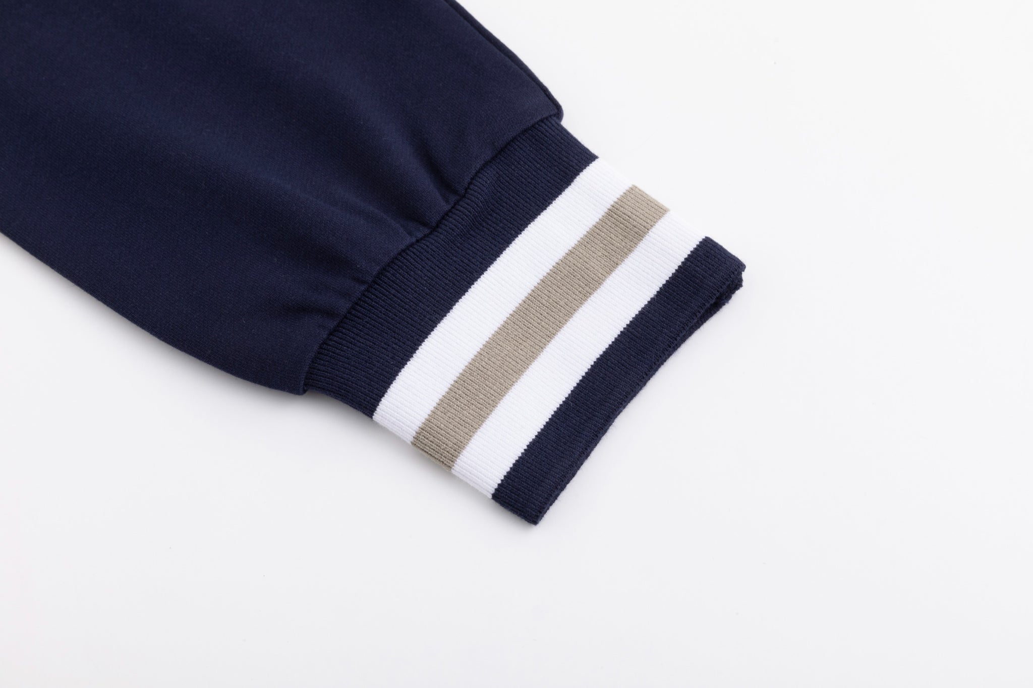 Stripe Band Hoodie - Midnight