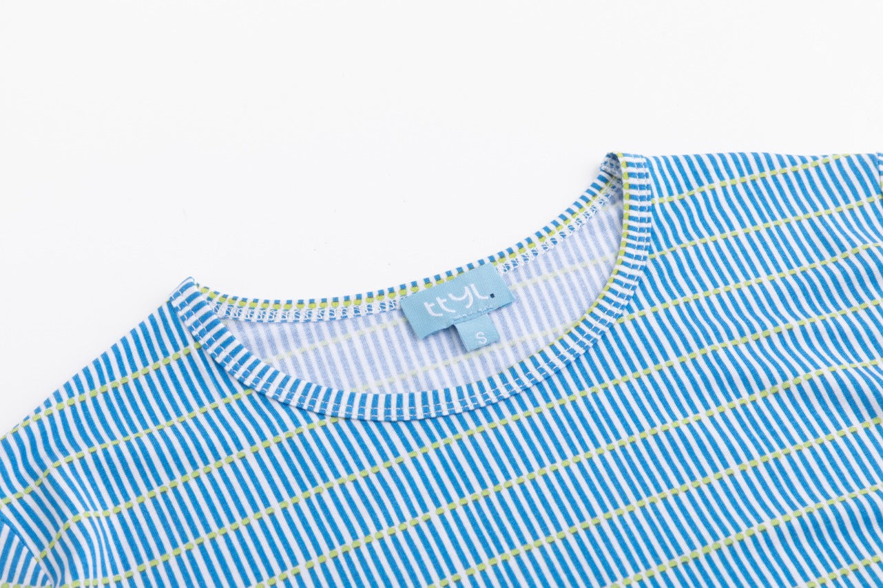 Matchstick T Shirt - Blue