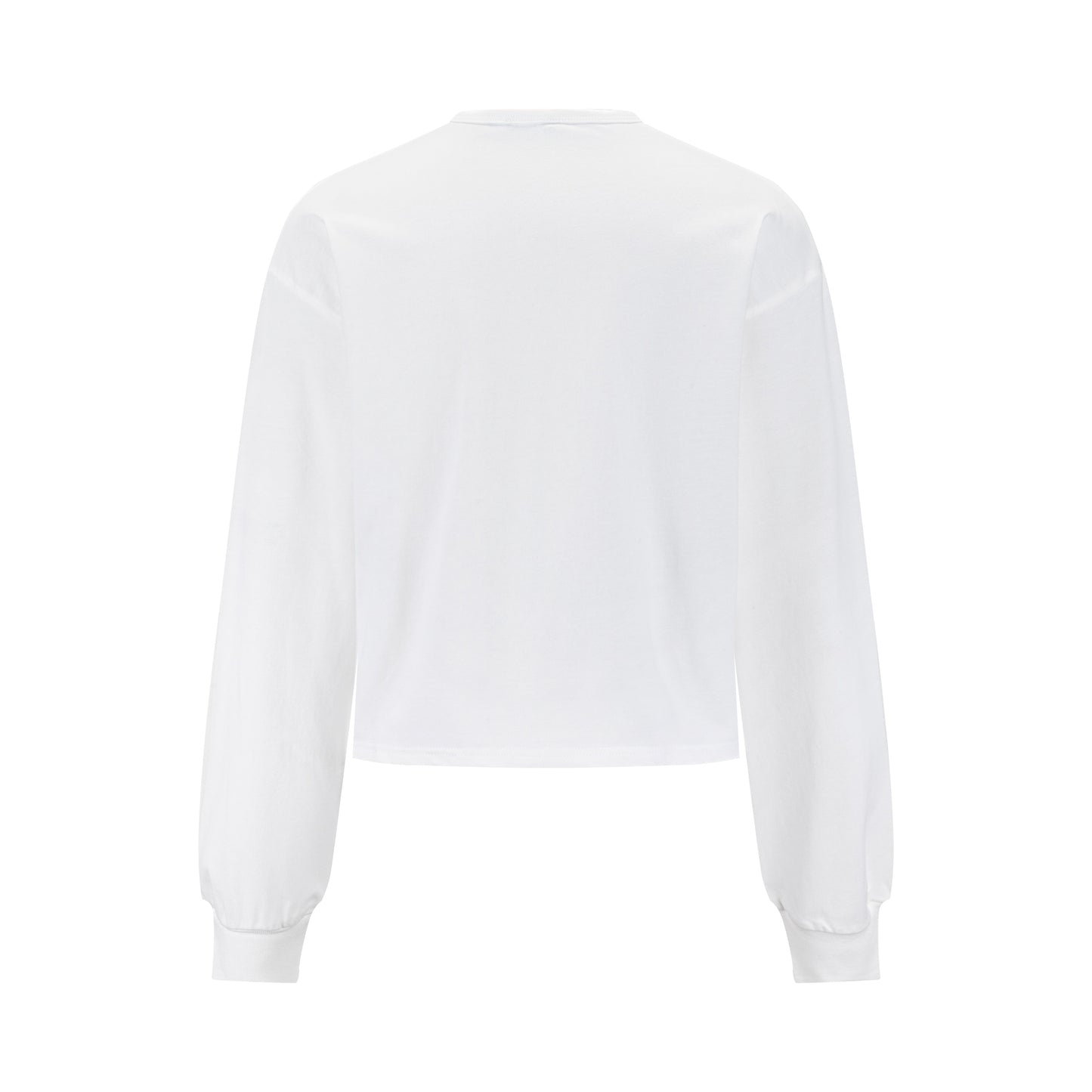 Basic Placket Dolman - White