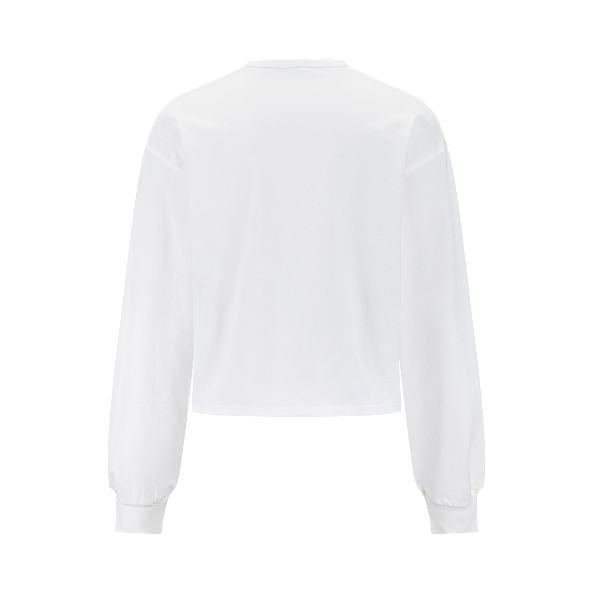 Basic Placket Dolman - White