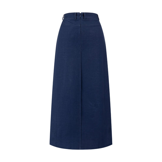 Basic Pocket Skirt - Midnight