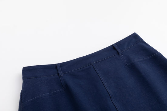 Basic Pocket Skirt - Midnight