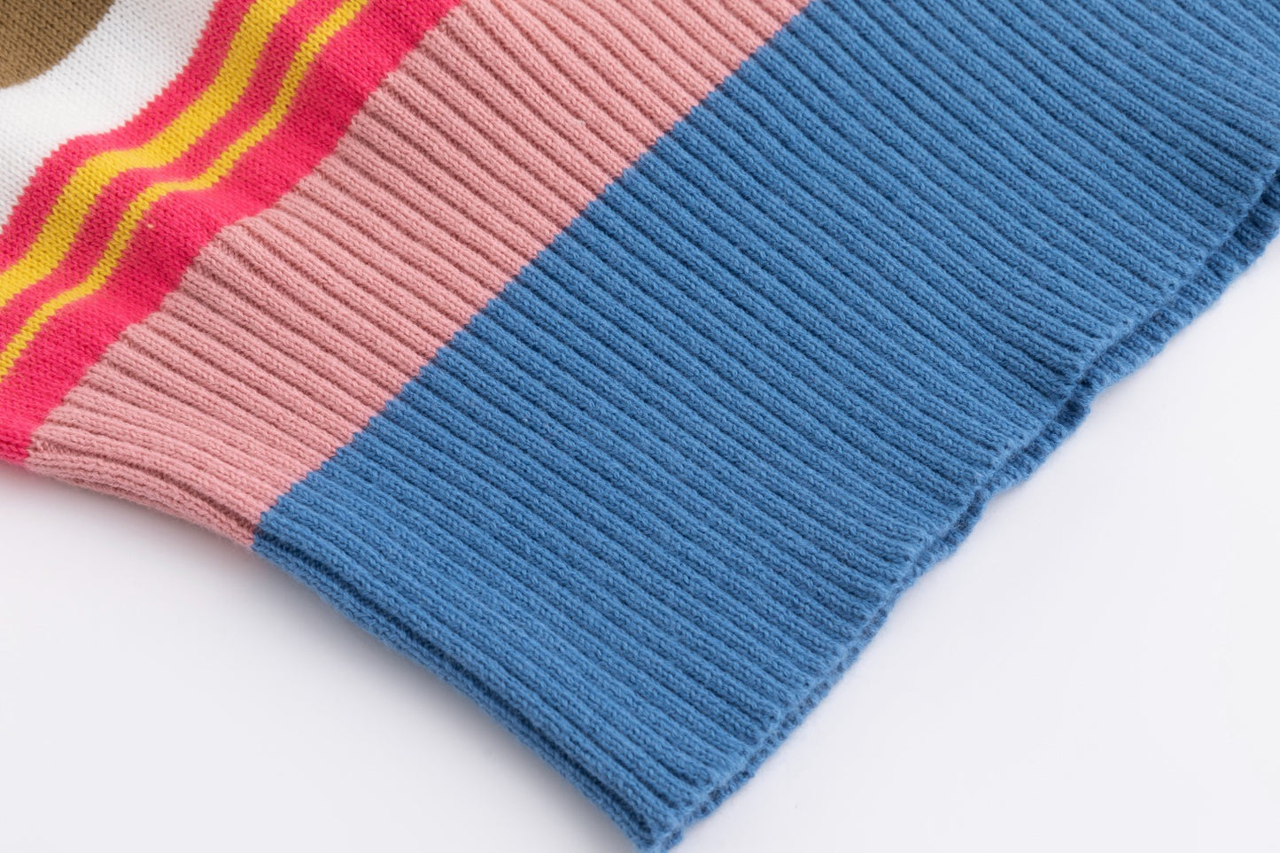 Colorful Knit Stripped Sweater