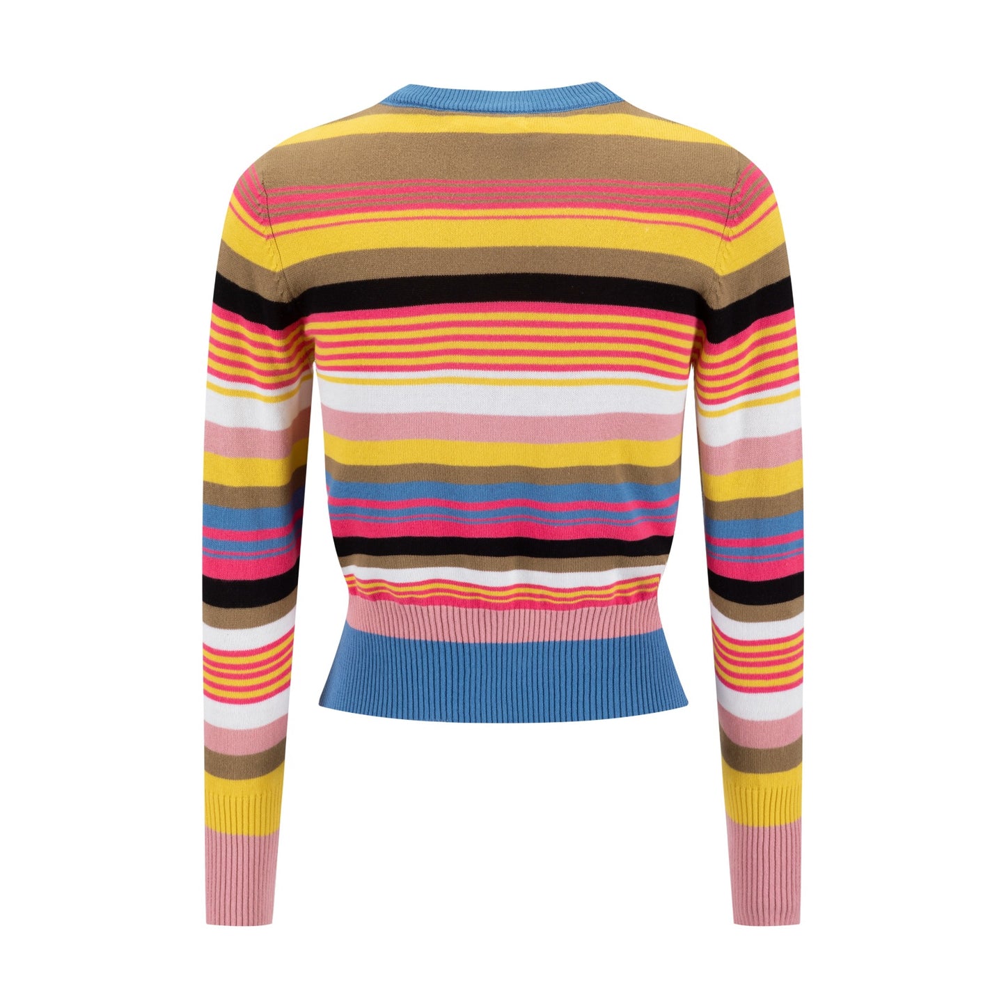Colorful Knit Stripped Sweater