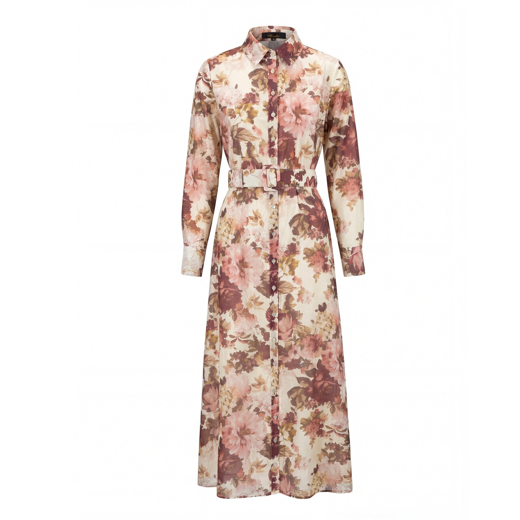 Floral Belted Dress