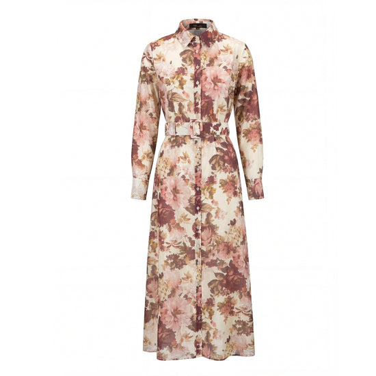 Floral Belted Dress