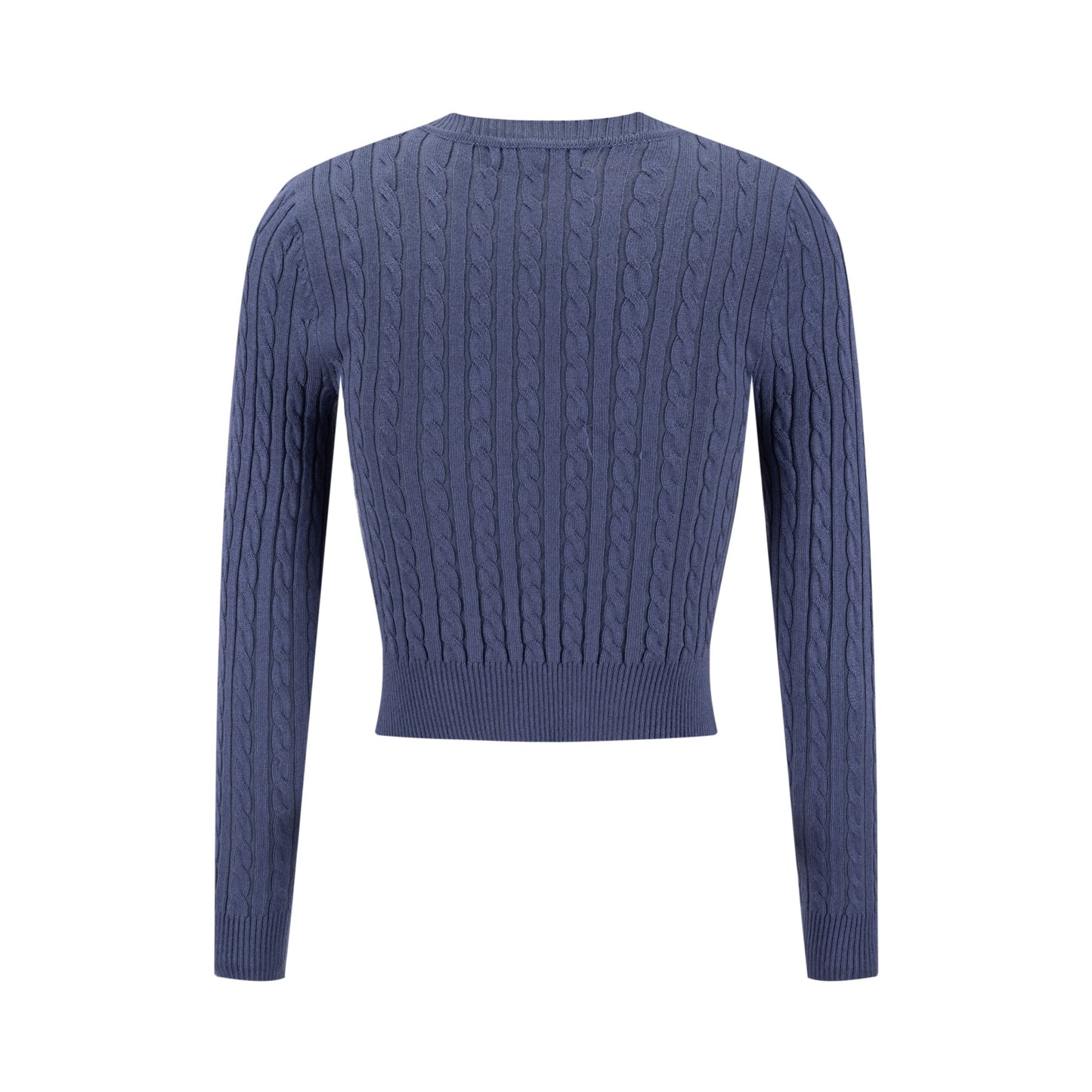 Cable Knit Top - Blue