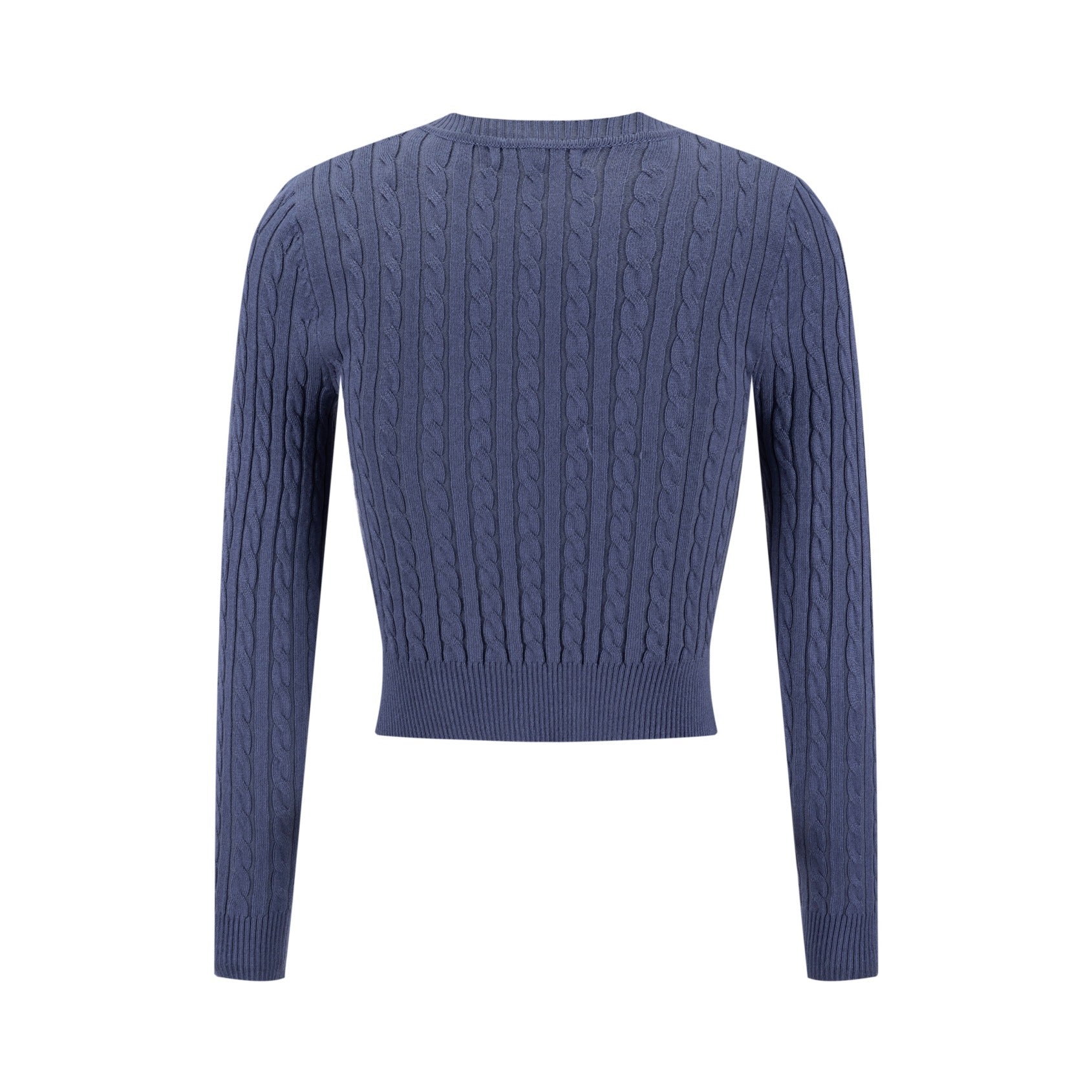 Cable Knit Top - Blue
