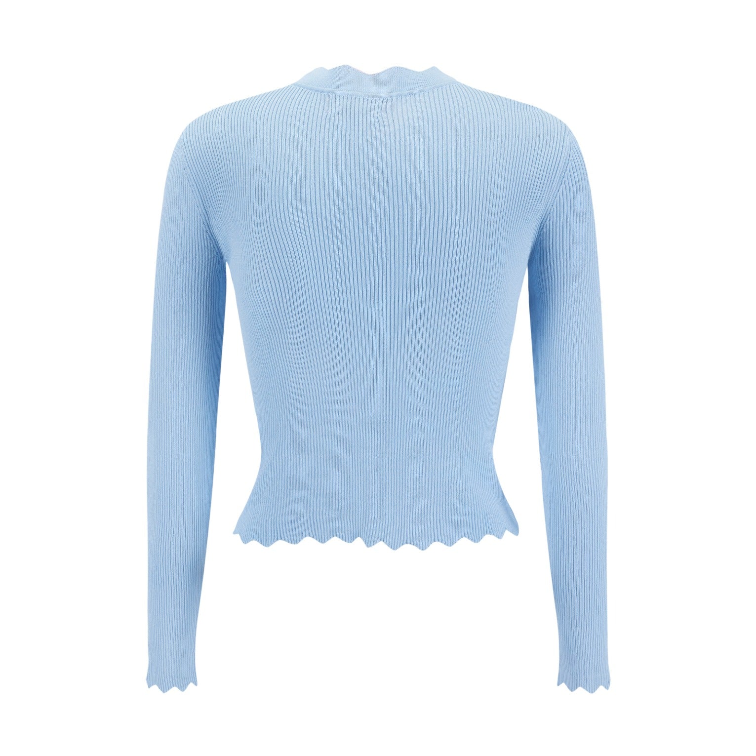 Tank With Attached Cardigan - Blue