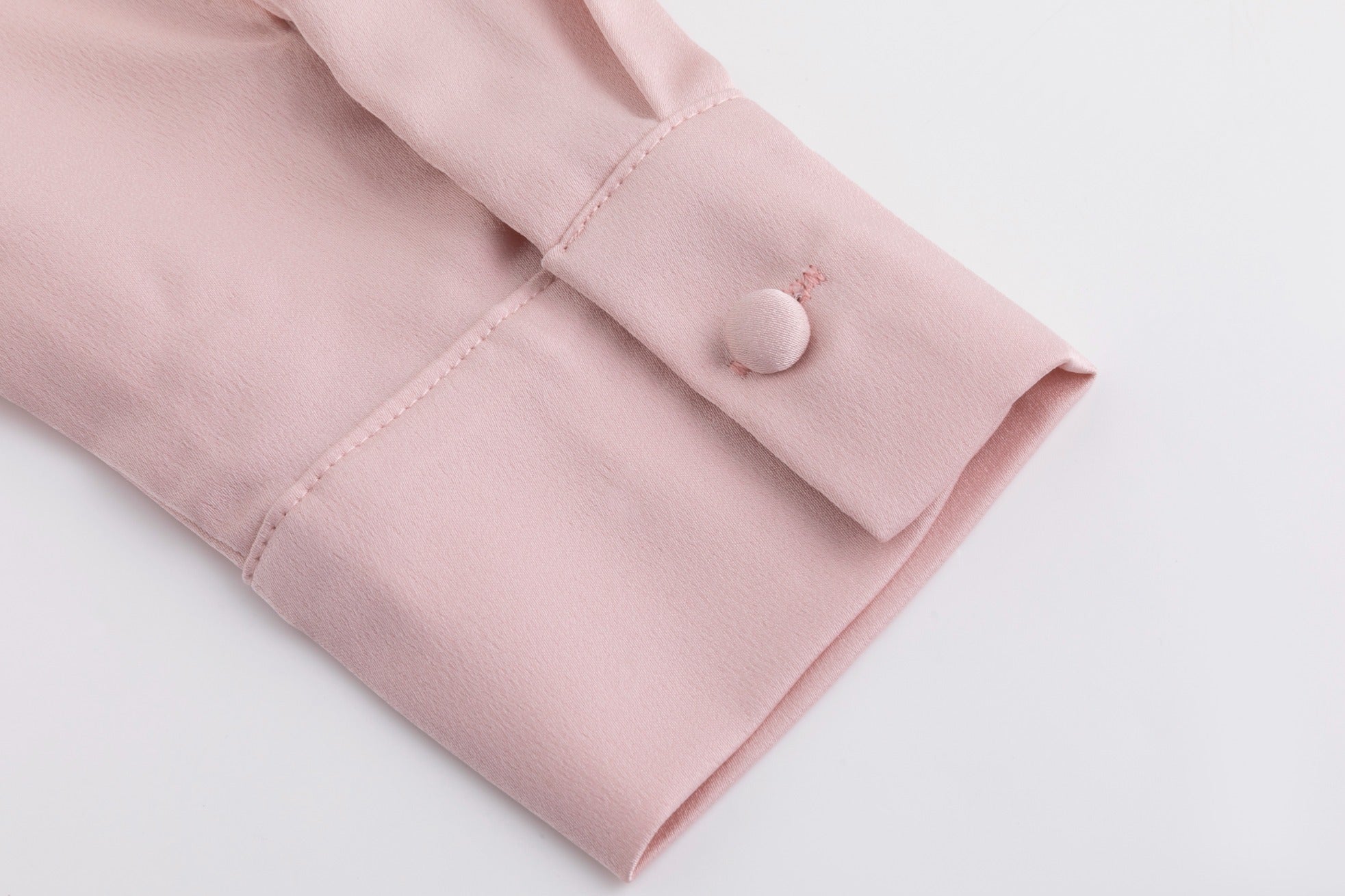 Basic Solid Blouse - Pink
