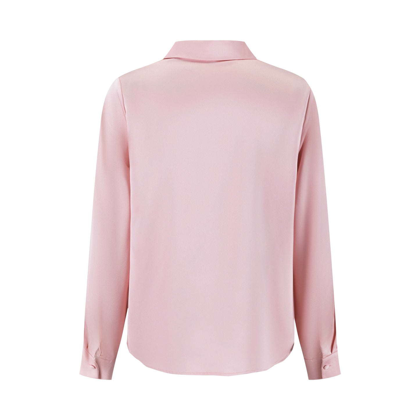 Basic Solid Blouse - Pink