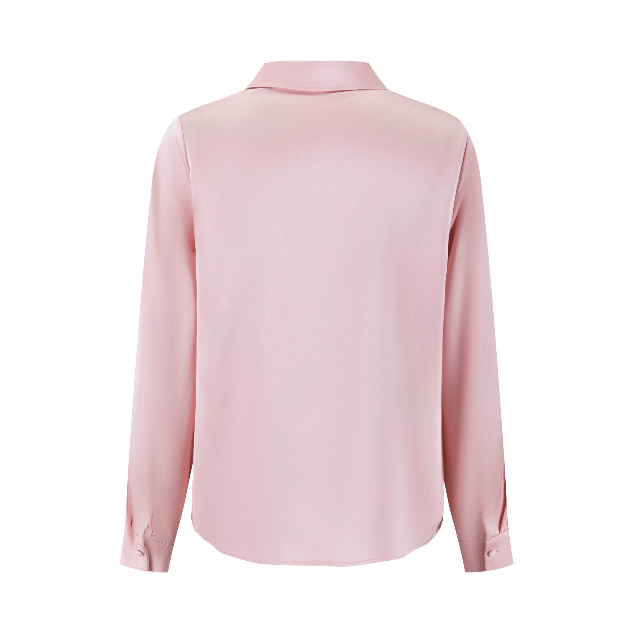 Basic Solid Blouse - Pink