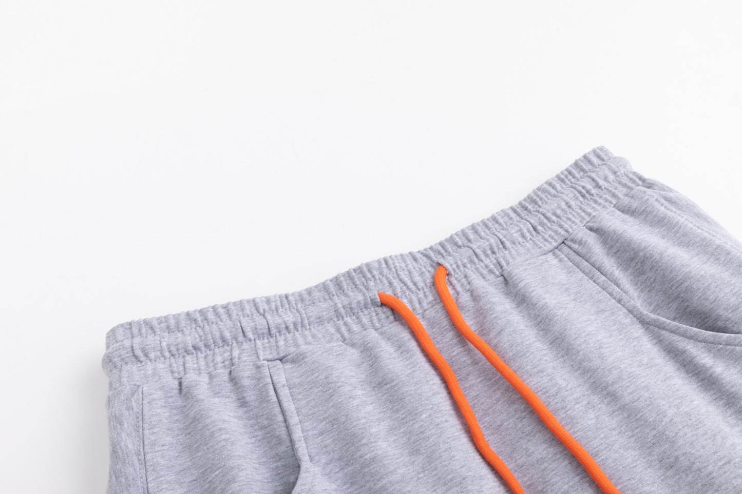 Sweatshirt Drawstring Skirt - Light Grey