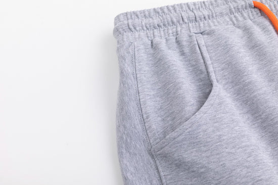 Sweatshirt Drawstring Skirt - Light Grey