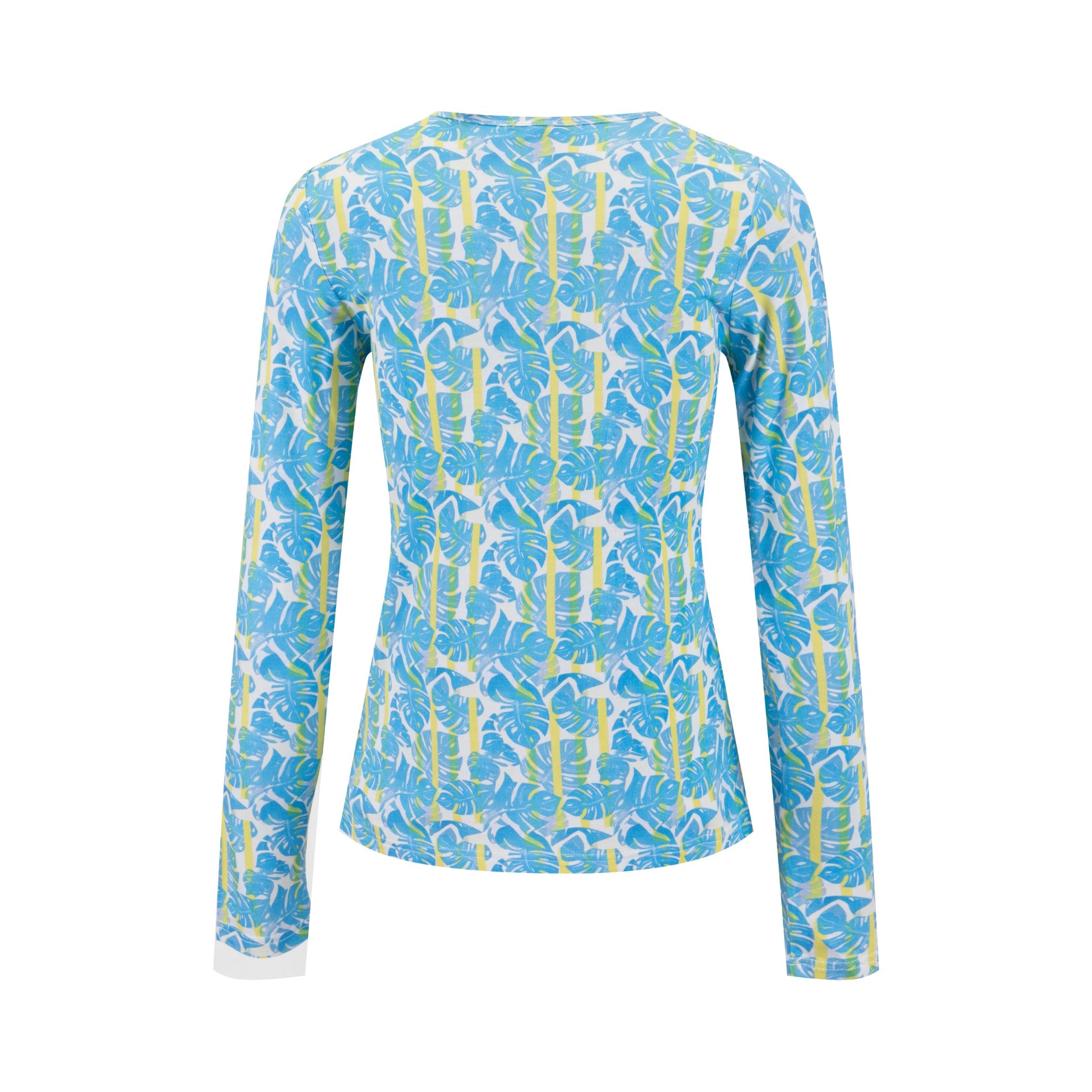 Tropical Striped T Shirt