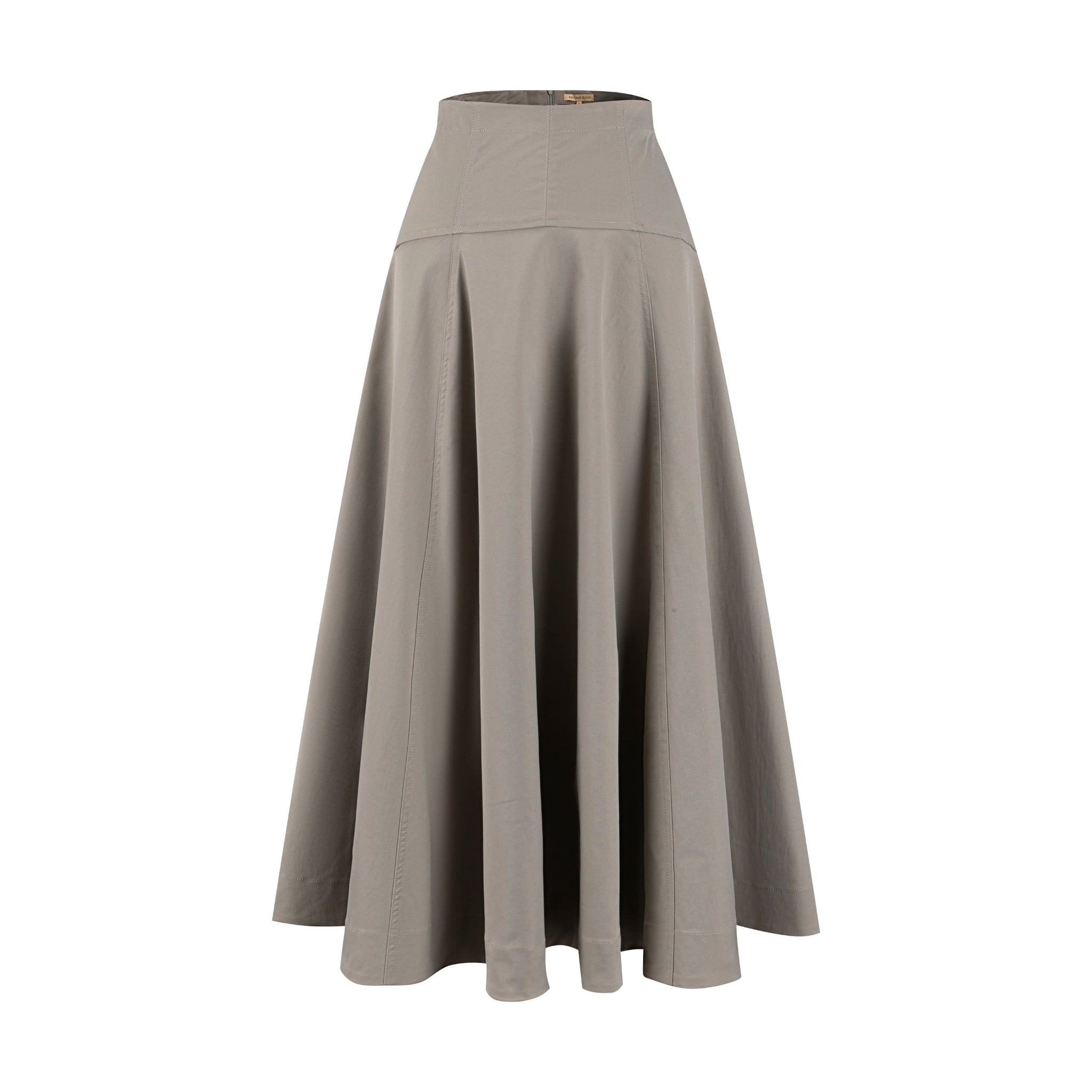Aline Circle Skirt - Graystone