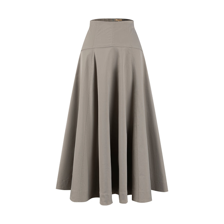 Aline Circle Skirt - Graystone
