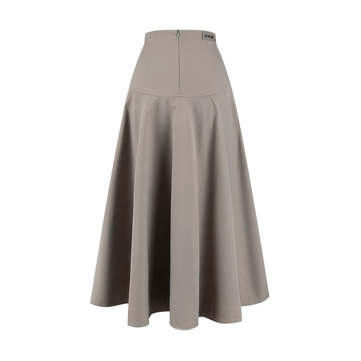 Aline Circle Skirt - Graystone