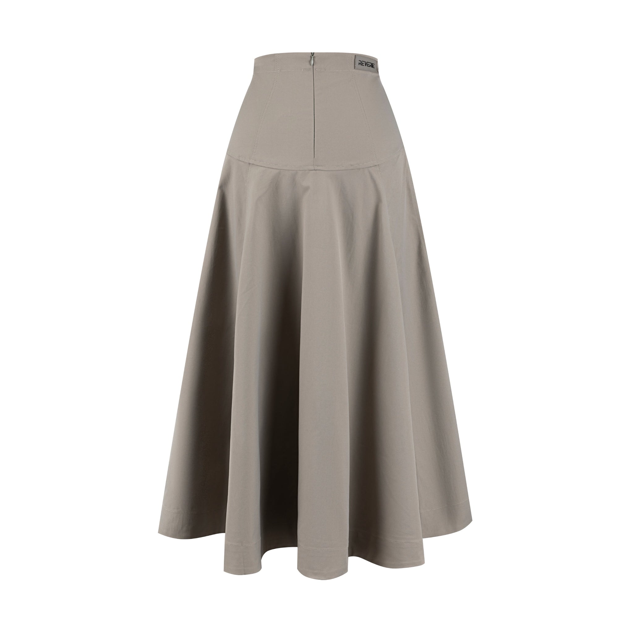 Aline Circle Skirt - Graystone