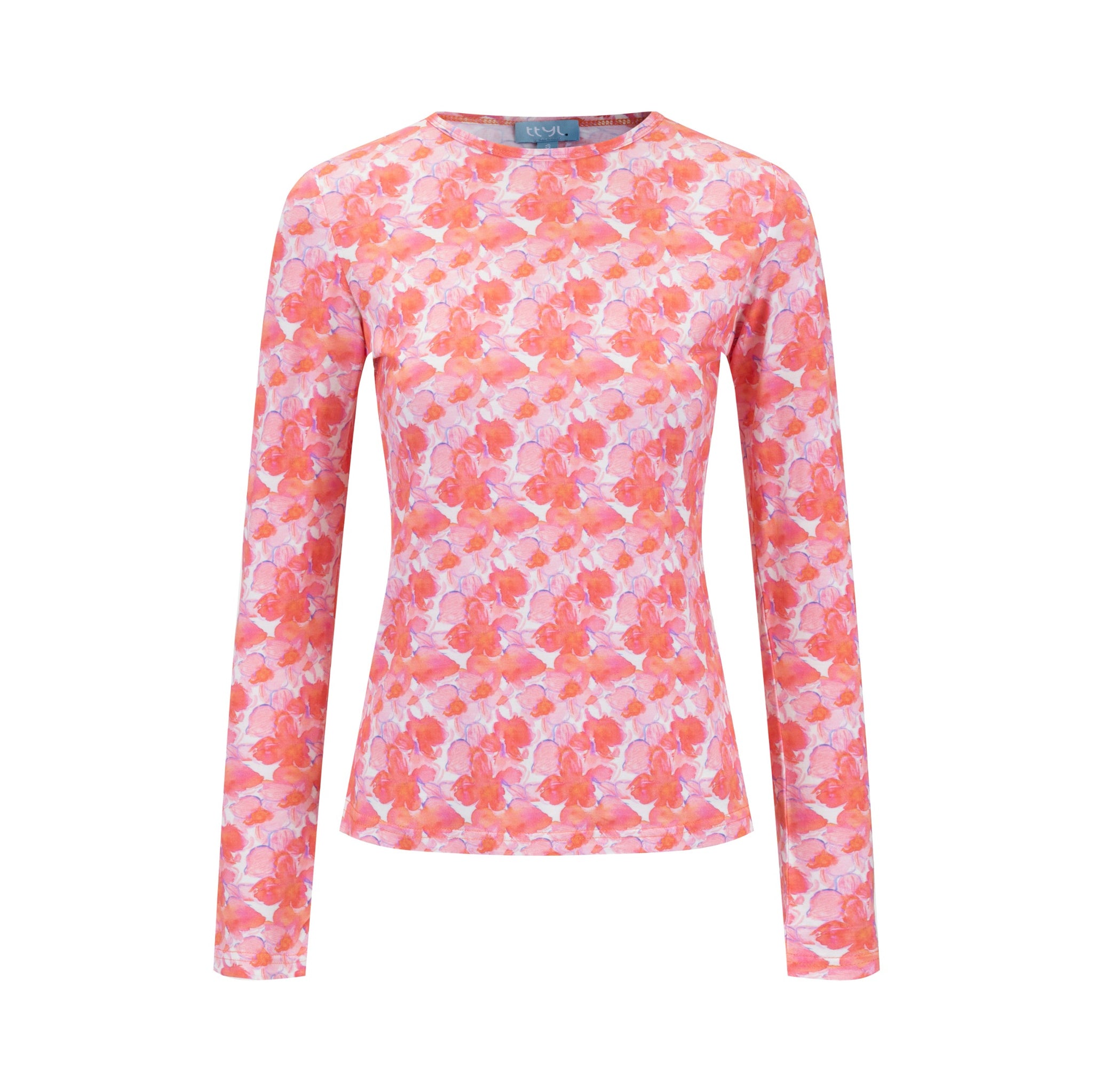 Peach Watercolor T Shirt