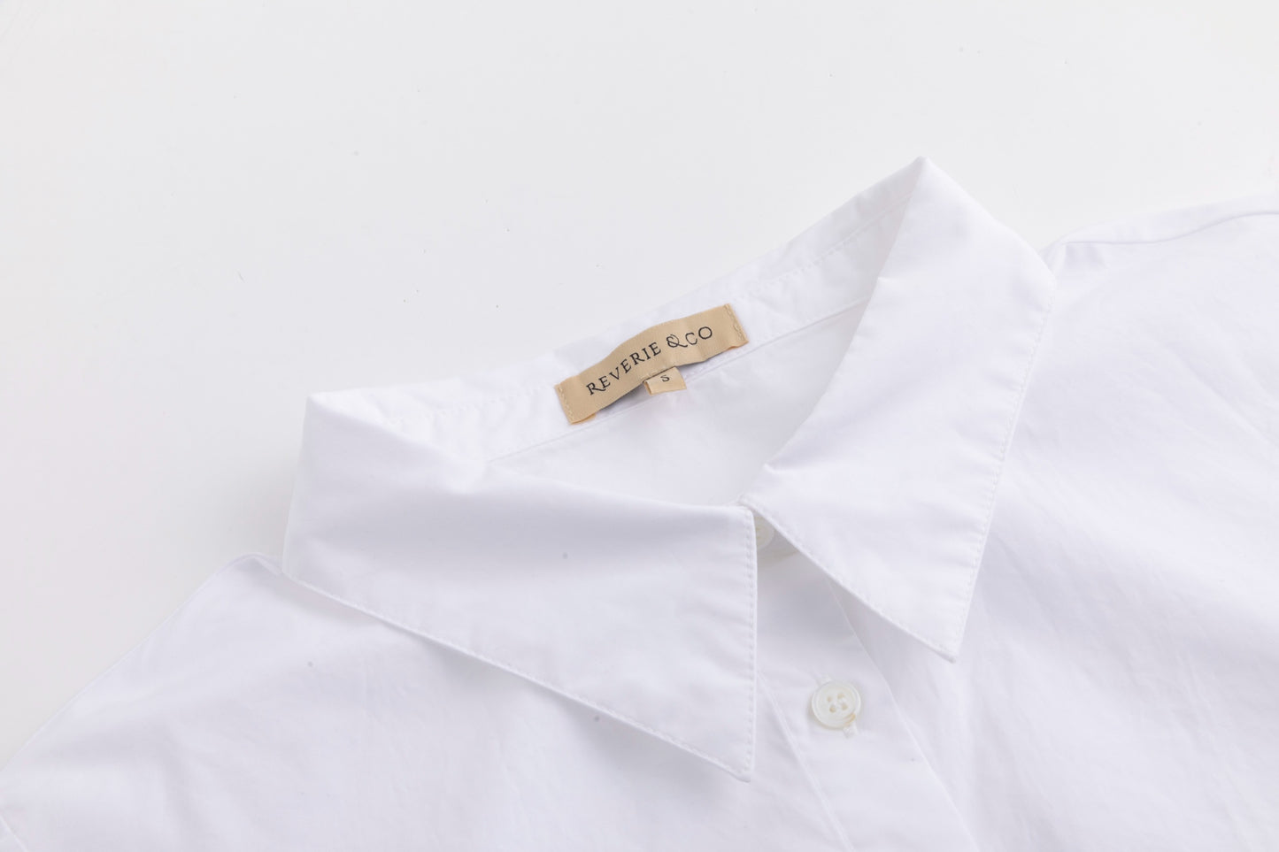 Solid White Blouse