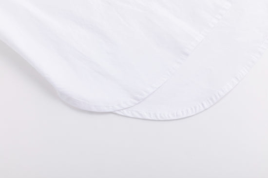 Solid White Blouse