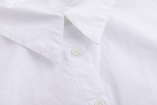 Solid White Blouse