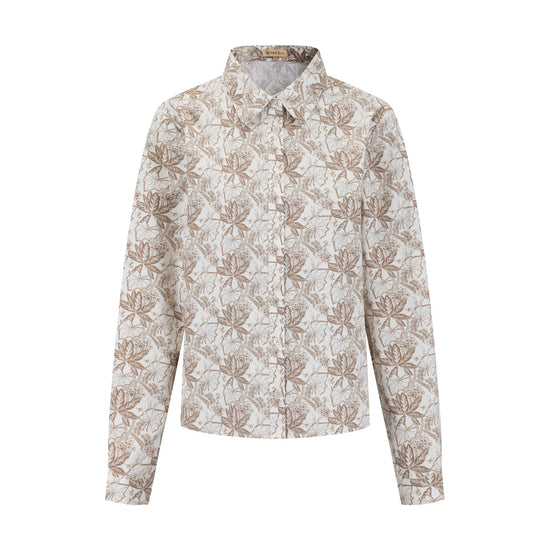 Hawaiian Blouse - Fawn