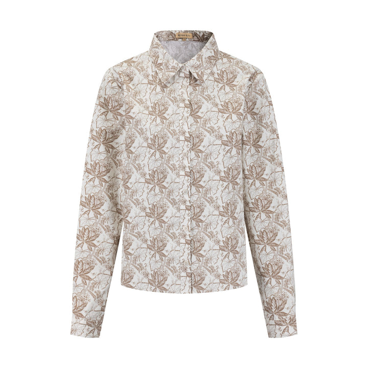 Hawaiian Blouse - Fawn