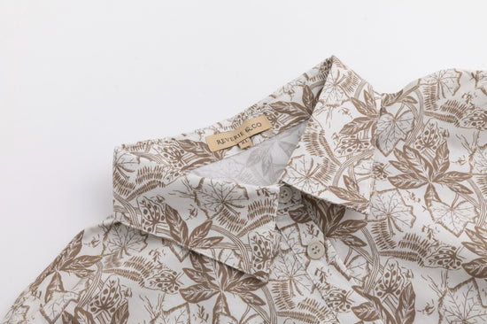 Hawaiian Blouse - Fawn