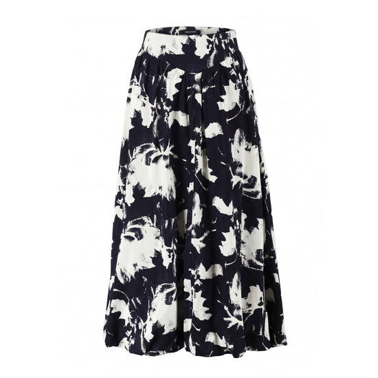 Black And White Bubble Skirt