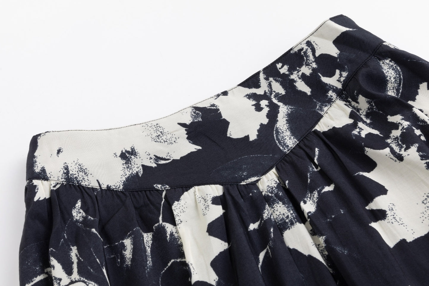 Black And White Bubble Skirt