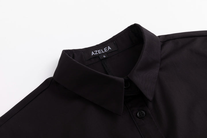 Cotton Jumper With Floral Embroidery - Black